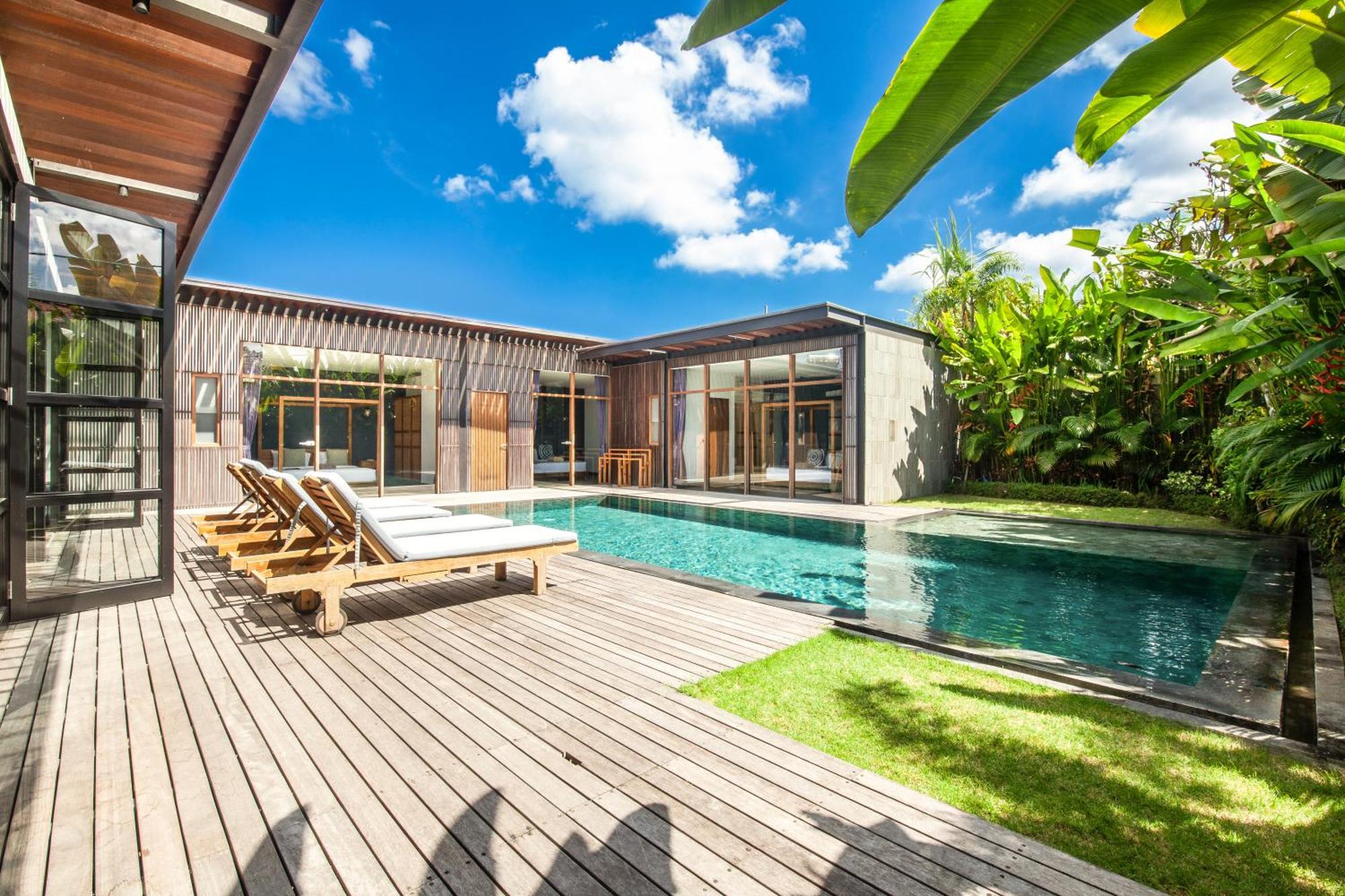 New 5Br Villa, Enclosed Lounge, Canggu Oasis Luaran gambar
